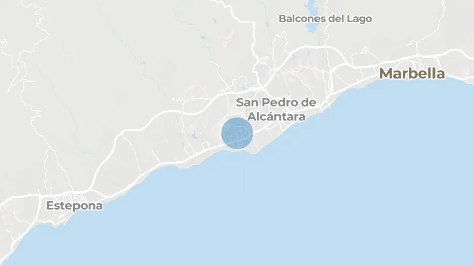Cerca del golf, Señorío de Cortés, Estepona, Málaga provincia