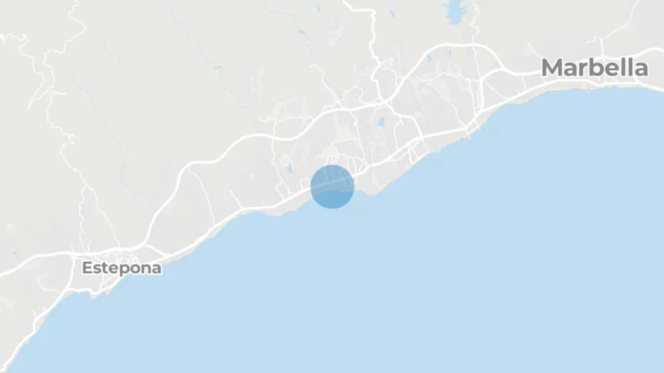 Frontline beach, Paraiso Barronal, Estepona, Malaga province