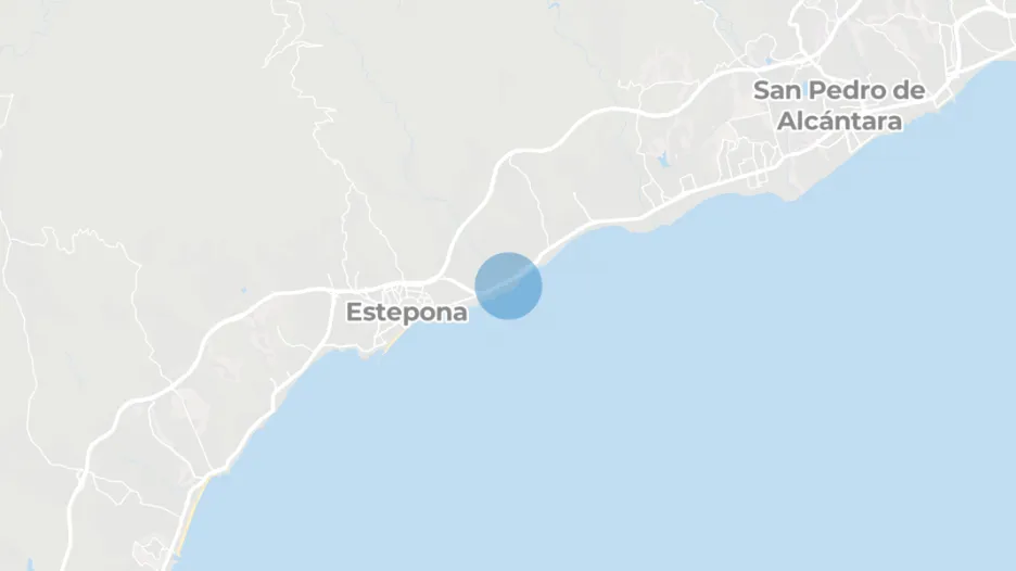 Frontline beach, Garden Beach, Estepona, Malaga province