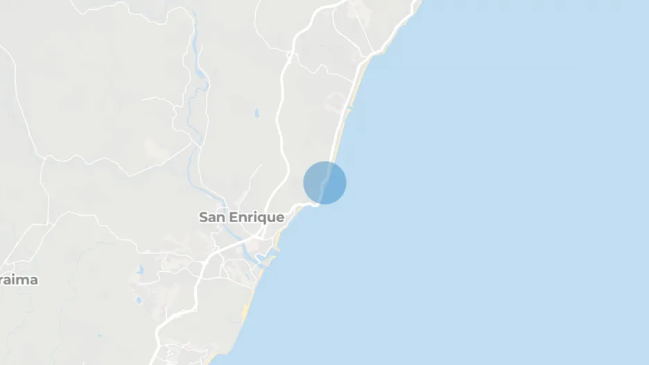 Frontline beach, Playa Paraiso, Manilva, Malaga province