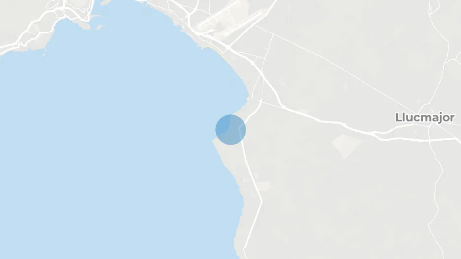 Frontline beach, Near golf, Cala Blava - Bahía Grande, Llucmajor, Balearic Islands province