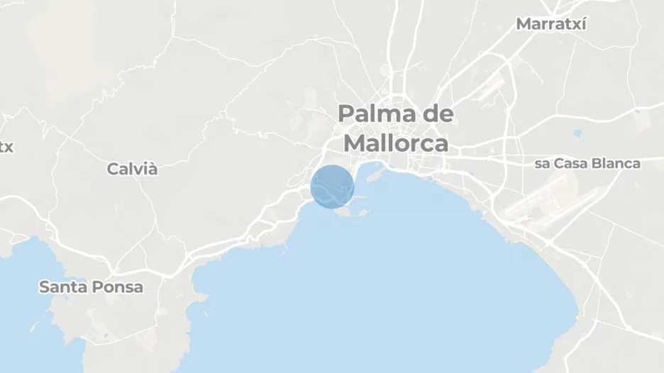 Cerca del golf, La Bonanova, Palma de Mallorca, Islas Baleares