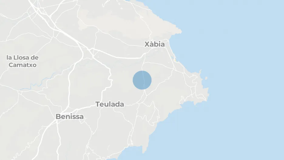 Cerca del golf, La Lluca, Jávea, Alicante provincia