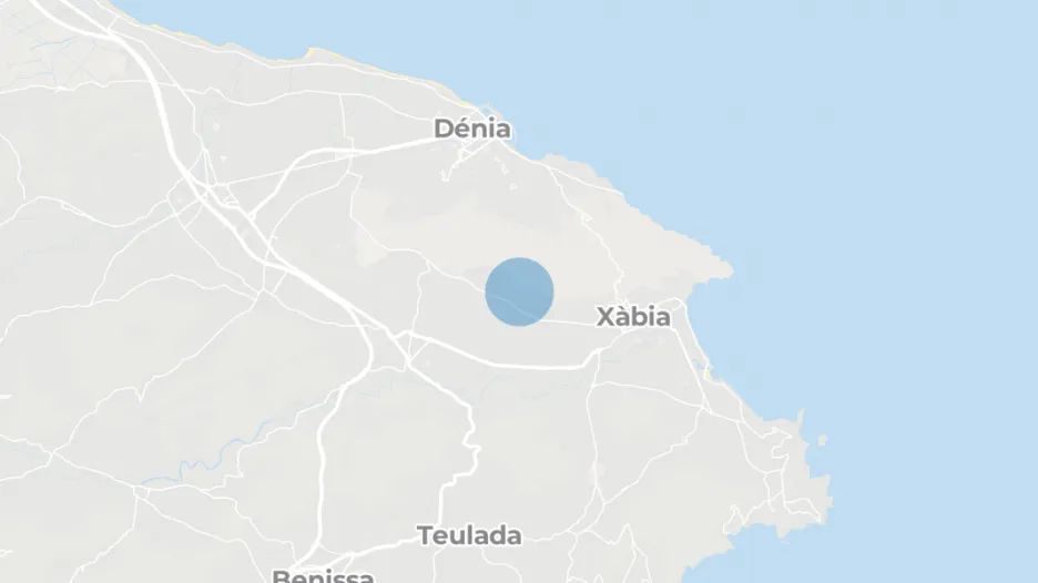 Cerca del golf, El Garroferal, Jávea, Alicante provincia