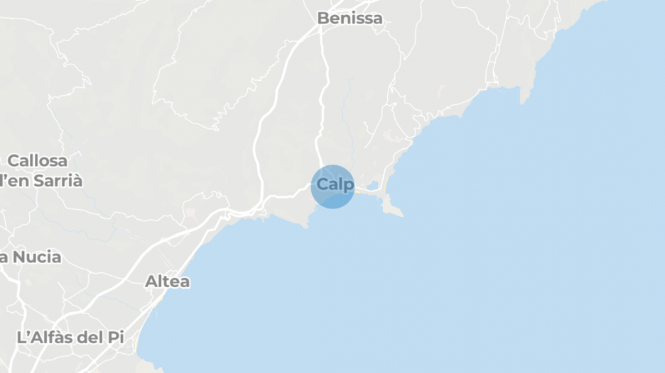 Centro, Calpe, Alicante provincia