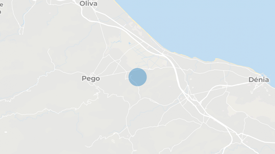 Cerca del golf, Monte Pego, Pego, Alicante provincia