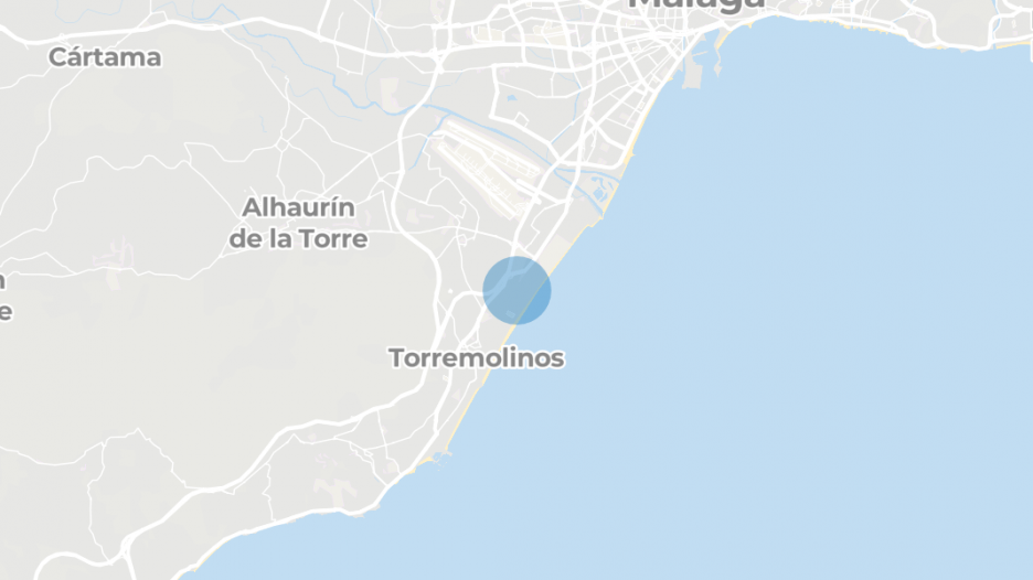 Frontline beach, Los Alamos, Torremolinos, Malaga province