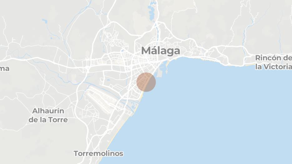Frontline beach, Pacífico, Malaga, Málaga provinz