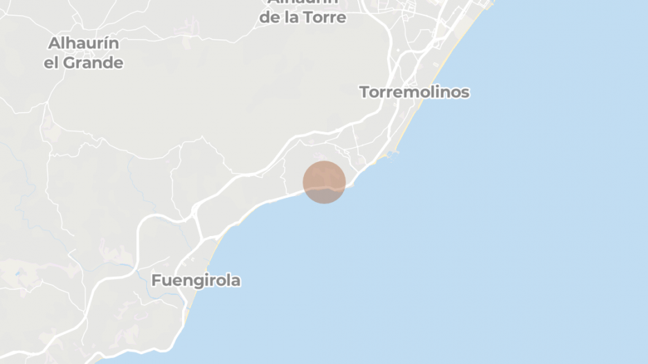Frontline beach, Torrequebrada, Benalmadena, Málaga provinz