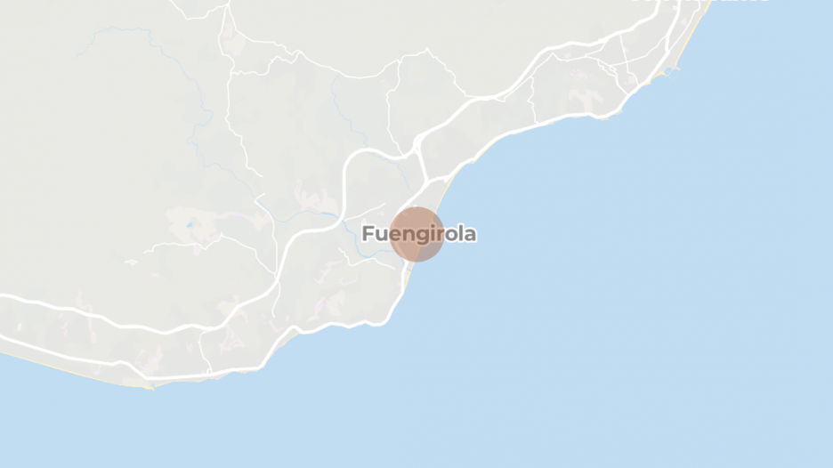 Frontline beach, Fuengirola, Málaga provinz