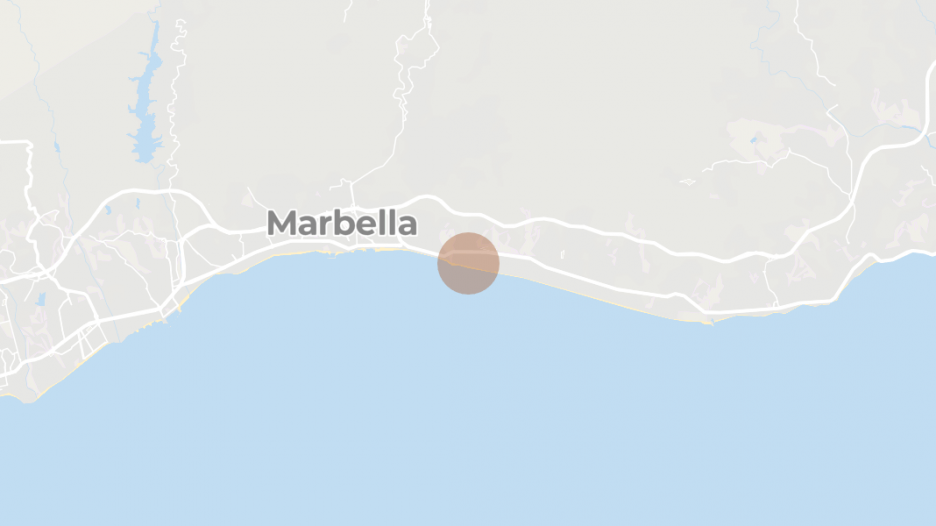 Frontline beach, La Morera, Marbella, Málaga provincia