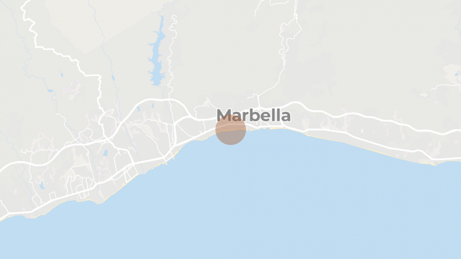 Frontline beach, Marina Mariola, Marbella, Málaga provinz