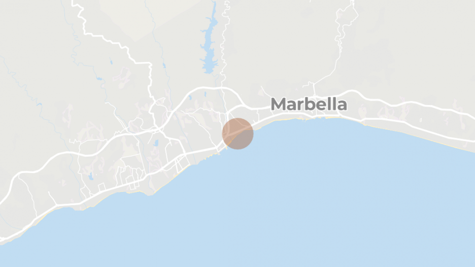 Frontline beach, Coral Beach, Marbella, Málaga provinz