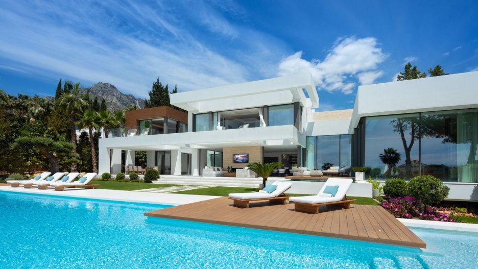 Image of Villa Armida, a very exclusive villa for sale in Sierra Blanca, Marbella, located on the Golden Mile