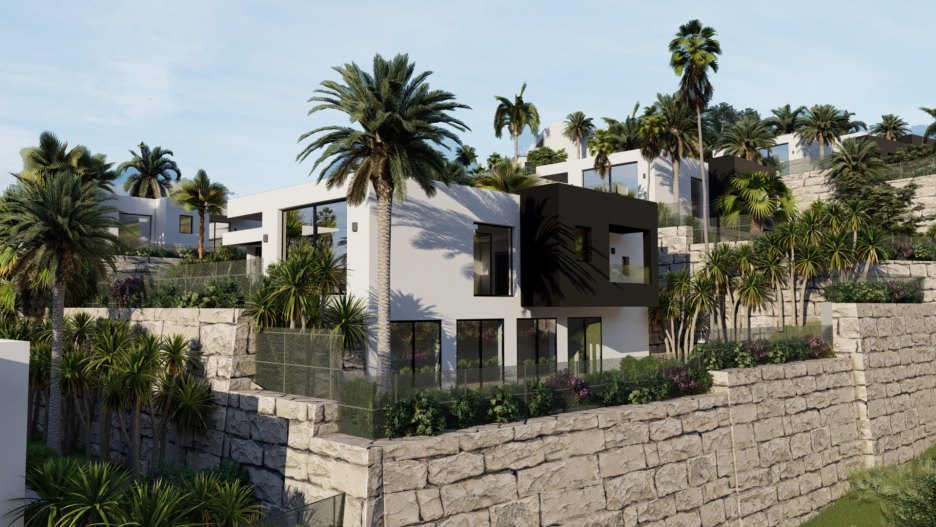 Image of a newly built property for sale in Malaga.