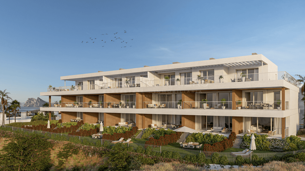 Alcaidesa Homes: 4-bedroom duplex with spacious terraces and open living areas