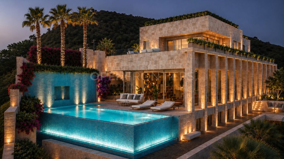 Sea-View Villa Project in La Roca de San Diego, San Roque