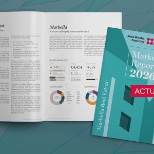 Mercado inmobiliario de Marbella en la primera mitad de 2026: menos compraventas, precios al alza