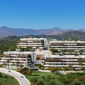 Восточная Эстепона, Трёхкомнатный угловой пентхаус в роскошном комплексе на Новой Золотой Миле