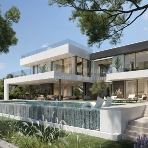 Cabopino, Vilal en primera linea de golf