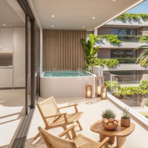 San Pedro de Alcantara, Apartamento de dos dormitorios en primera planta en San Pedro Alcántara