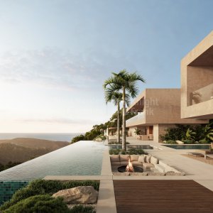 Monte Mayor, Вилла Isola, проект чистой архитектуры в природной среде