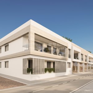 Linda Vista Baja, Bajo de tres dormitorios en un complejo de 38 viviendas junto al Bulevar