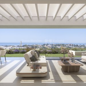 Puerto del Almendro, Appartement de 2 chambres au rez-de-chaussée avec jardin à Benahavis