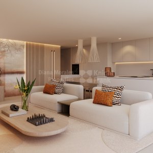 Three-bedroom penthouse with a pool in a 81-unit community in El Paraíso