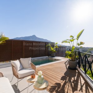 Erdgeschosswohnung zum Verkauf in Palacetes Los Belvederes, Nueva Andalucia