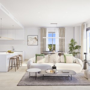 Two-bedroom garden apartment in a 68-unit complex in Estepona Golf