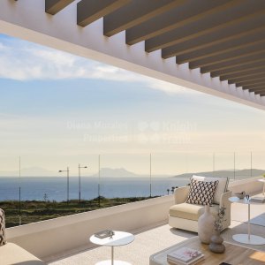Las Mesas, Apartamento de 2 dormitorios en 1ª planta con vistas al mar en Estepona