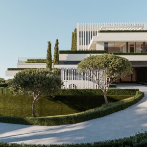 Villa moderna con piscina y vistas en La Reserva de Alcuzcuz