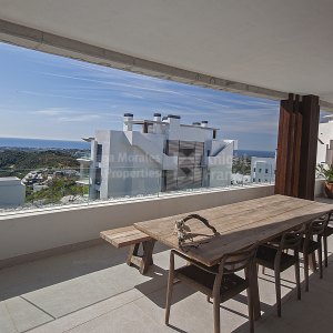 Real de La Quinta, Middle floor three-bedroom apartment with with sea views in La Quinta