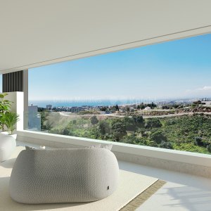 Los Altos de los Monteros, Erstgeschosswohnung mit zwei Schlafzimmern im Osten von Marbella