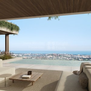 Benahavis, Six-bedroom villa with unparalleled views of Marbella and the sea