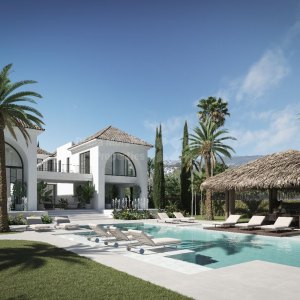 Villa Los Arcos, a contemporary development in Nueva Andalucía