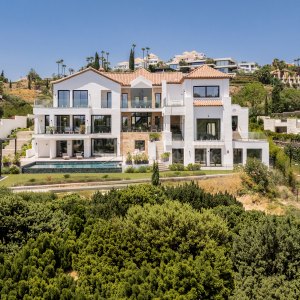 Los Flamingos, Villa Rebecka, villa en primera línea de golf con maravillosas vistas en una comunidad cerrada