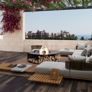 Estepona Est, Penthouse duplex de 2 chambres orienté sud avec solarium à l’est d’Estepona