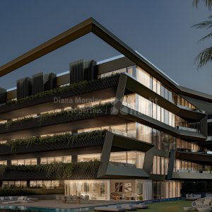 Estepona Centre, Three-bedroom first floor apartment in an ultra modern building