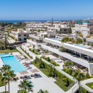 Современный дуплекс Fendi на первом этаже в Epic Marbella
