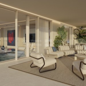 Estepona, Elegant three-bedroompenthouse in a twenty-unit seaside complex