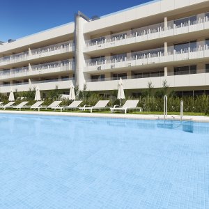 San Pedro de Alcantara, Apartamento de tres habitaciones junto a la playa en San Pedro con diseño elegante