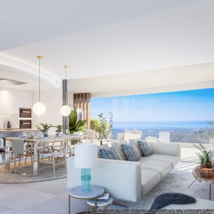 Real de La Quinta, Penthouse lumineux de deux chambres avec solarium et vues panoramiques