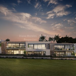 Cala de Mijas, Nueva moderna casa adosada de 2 dormitorios frente al campo de golf