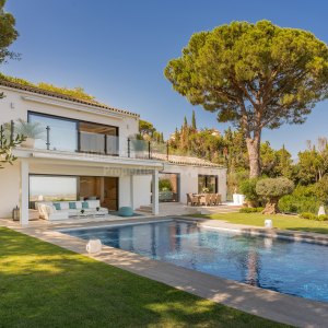 El Madroñal, Villa moderna exquisitamente renovada de 8 dormitorios con vistas al mar