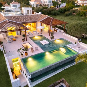 La Cerquilla, Villa Olivia, estilo mediterráneo en el Valle del Golf