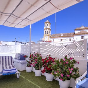 Casco antiguo, Charming southeast facing townhouse with solarium in Marbella's Old Town