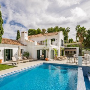 Preciosa villa de estilo mediterráneo en El Madroñal