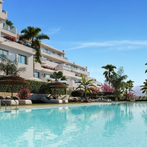 Finca Cortesin, Appartement au rez-de-chaussée de style moderne à Bon air, Casares